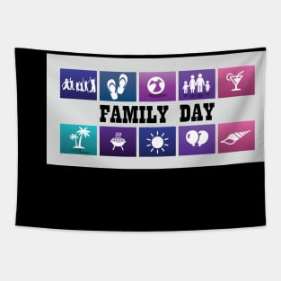 Family Day Tapestry