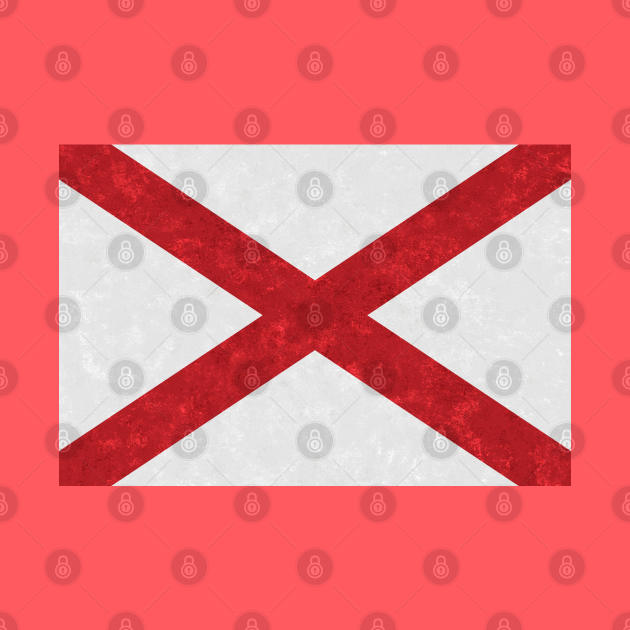 Alabama State Flag by Enzwell