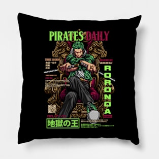 Zoro street wear Pillow