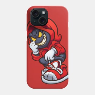 Evil hooded character Phone Case