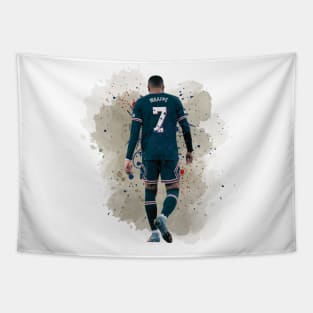 Mbappe Psg Tapestry