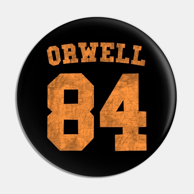 Orwell 84 Pin by valentinahramov