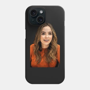 Jodie Comer in Orange Phone Case