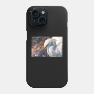 Egret Portrait Phone Case