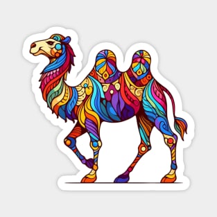 Colorful camel Magnet