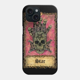 Star. Eternal Bones Tarot (Colorful) design. Phone Case