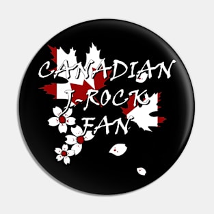 Canadian Jrock Fan Pin