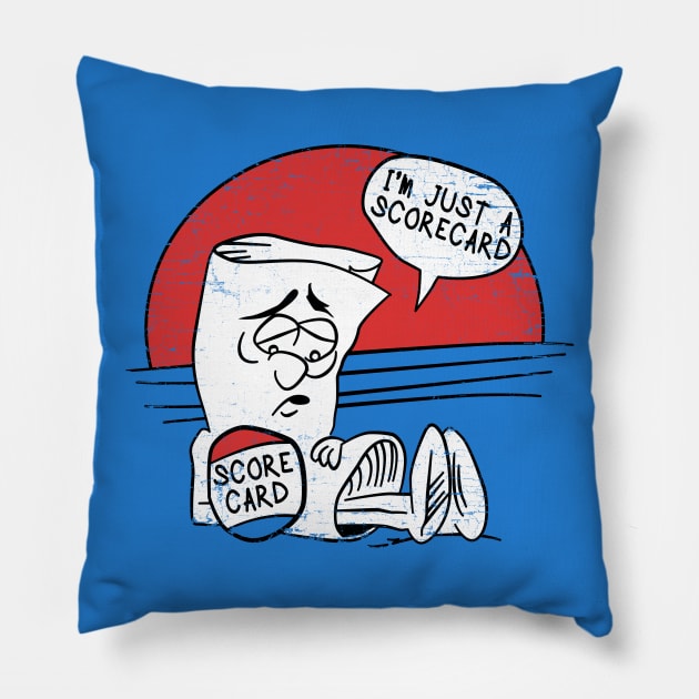 Scorecard Pillow by RoundFive