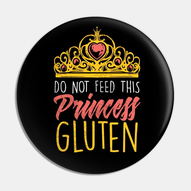 Funny Celiac Awareness Gluten Free Gag Gift Pin by maxdax