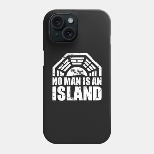 No Man Is An Island Phone Case