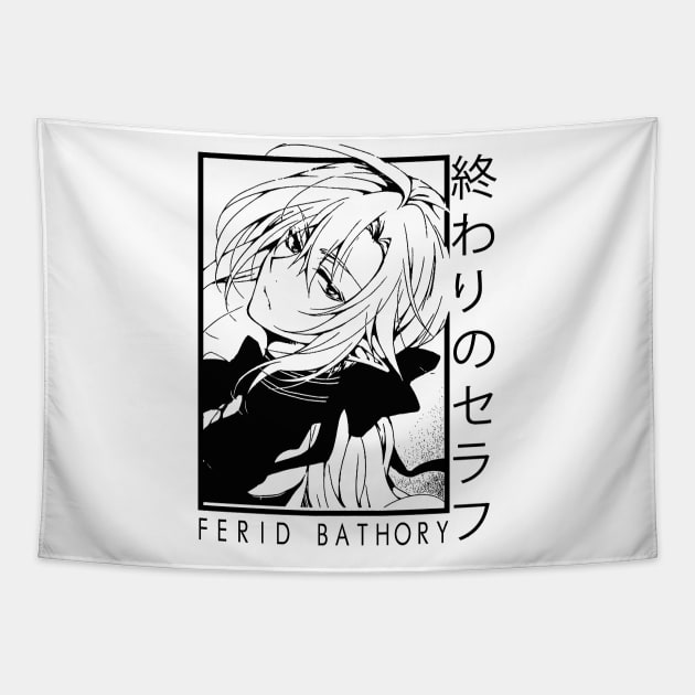 Ferid Bathory Seraph Of The End Tapestry TeePublic