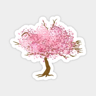 Cherry Blossom Tree Magnet