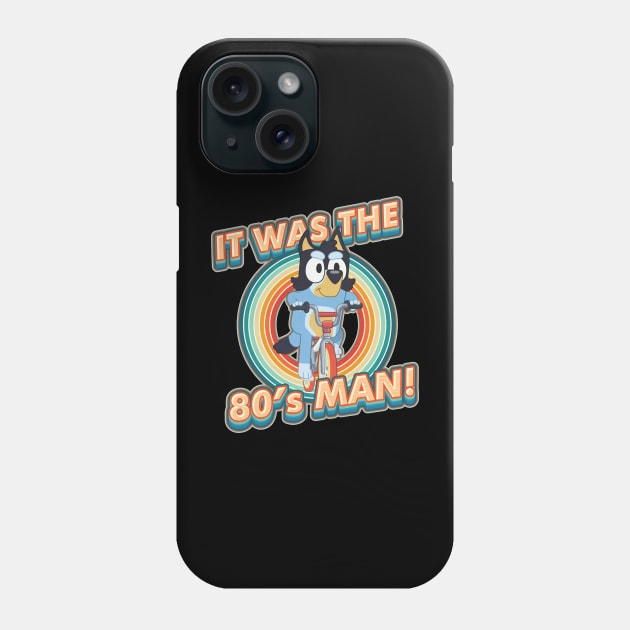 I Am 80's Man Phone Case by Radenpatah