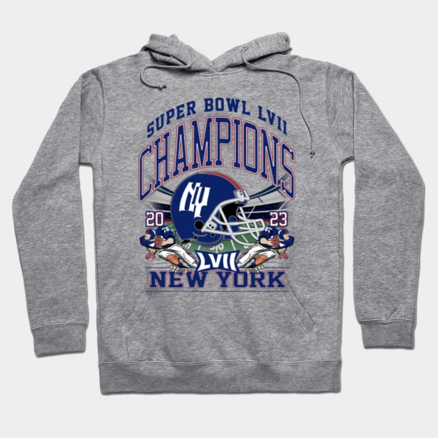 New York Super Bowl Champions 2023 - New York Giants - Hoodie