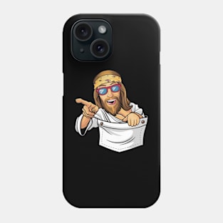 Jesus in a pocket Phone Case