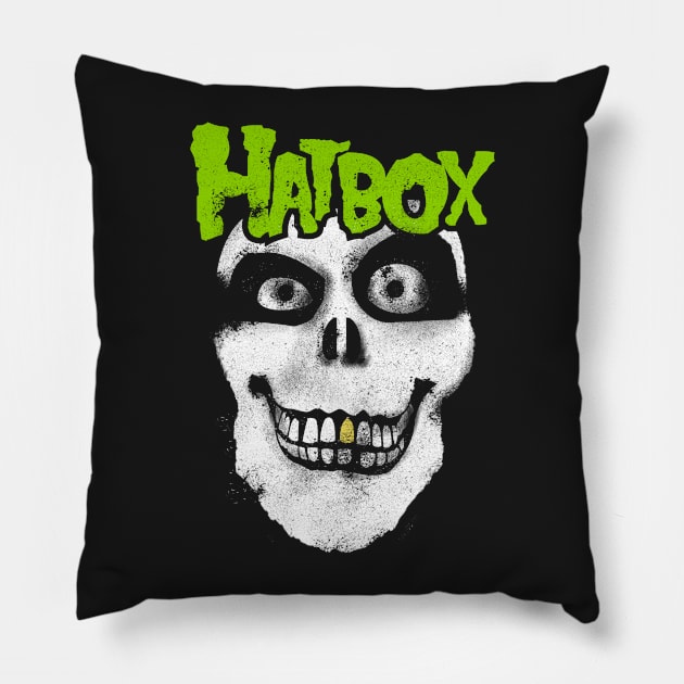 Misfit Hatbox Pillow by dannyhaas