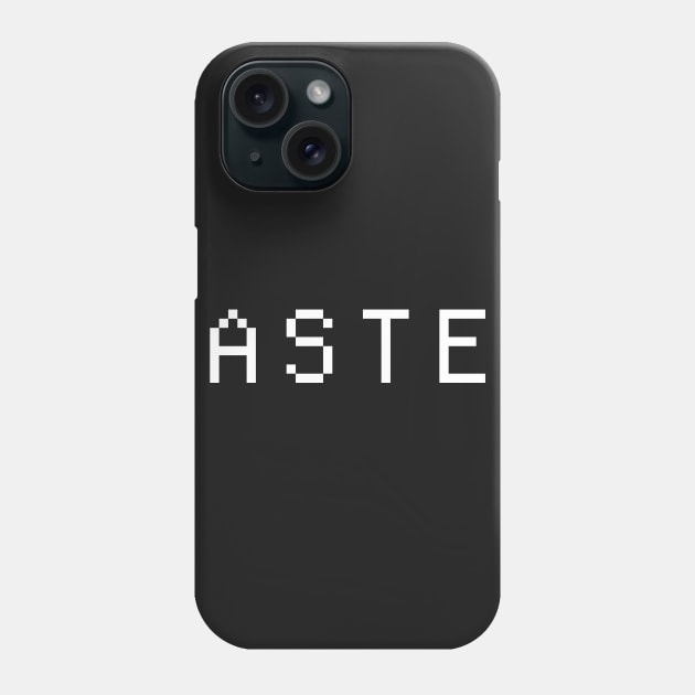 RASTER Arcade Machine Text Phone Case by MeatMan