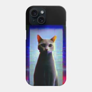 Glitch Cat Phone Case