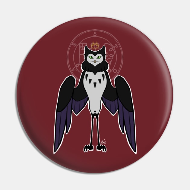 Great Prince Stolas Pin by extinctinks