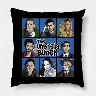 The umbrella Bunch (color) Pillow