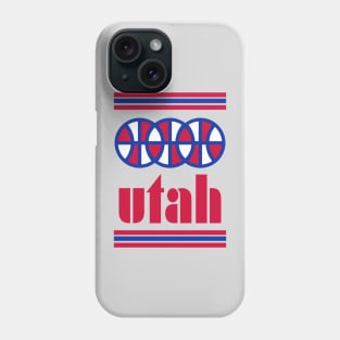 Utah Basketball - Retro B-Ball Throwback Phone Case