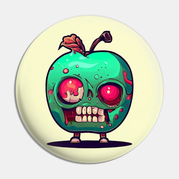 Zombie Apples - Arnold Pin by CAutumnTrapp