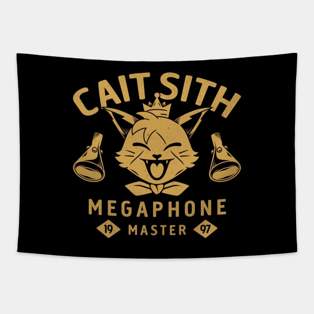 Megaphone Master Tapestry by Alundrart