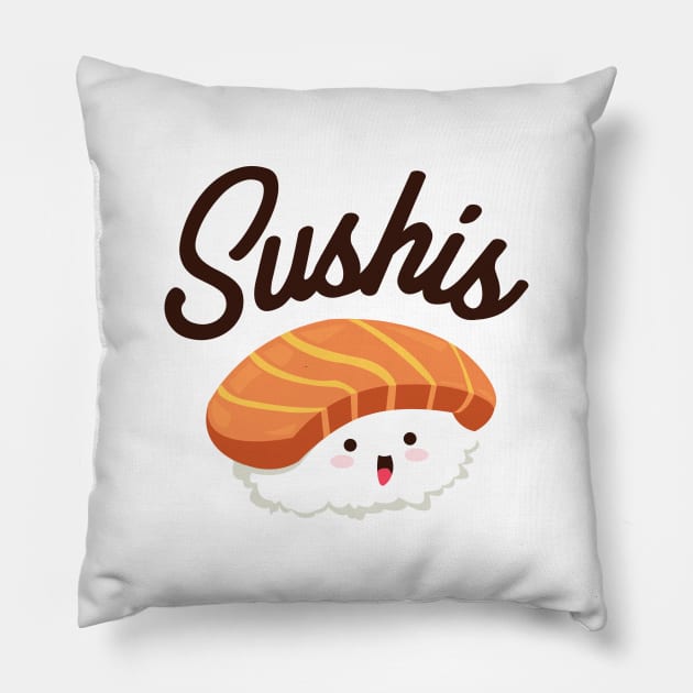 sushis Pillow by Nanaloo