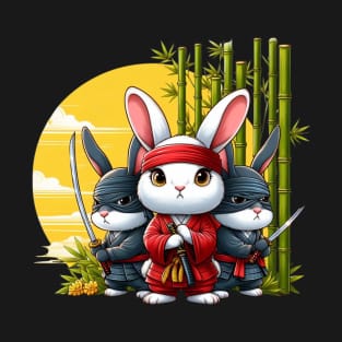 Bunny Ninja Samurai T-Shirt