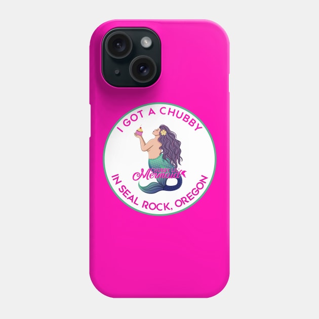 Seal Rock Phone Case by Chubby Lil Mermaid Bakery