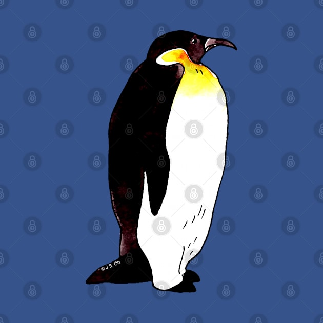 emperor penguin by cartoonygifts