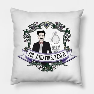 Mr. and Mrs. Tesla Pillow