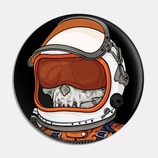 Astronaut - Tamarin Skull Pin