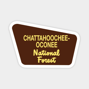 Chattahoochee-Oconee National Forest Magnet