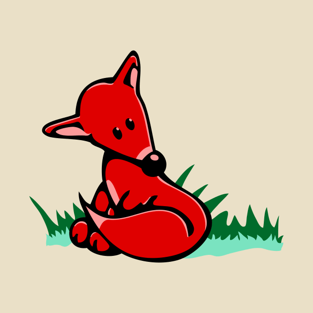 Cute Fox by schlag.art