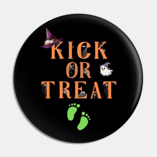 Kick or Treat Pin