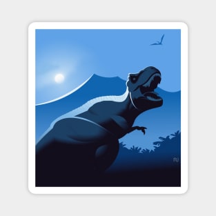 T-Rex moonlight Magnet