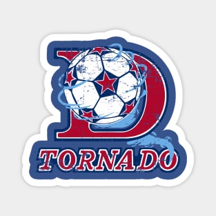 Dallas Tornado Distressed Magnet