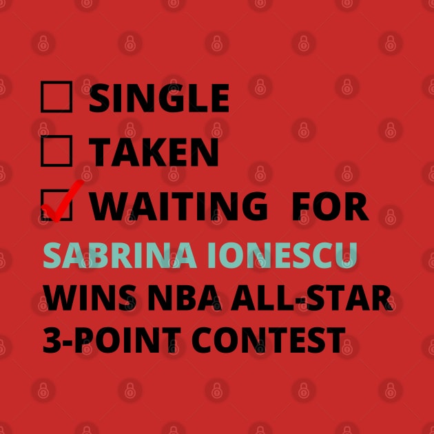 Sabrina Ionescu - Waiting For Sabrina Ionescu Wins All-Star 3-Point Contest by Centzie