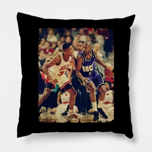 Scottie Pippen vs Glenn Robinson Pillow