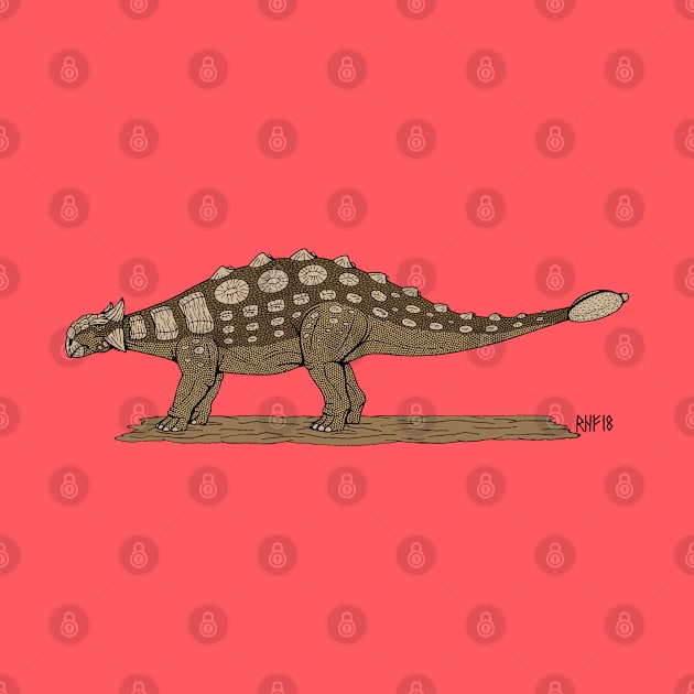 Ankylosaurus by AzureLionProductions