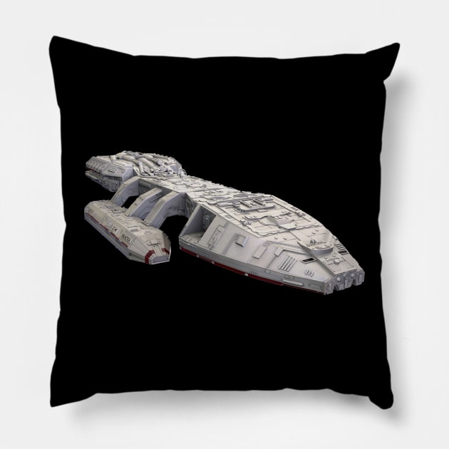 Battlestar Galactica Pillow by RetroZest