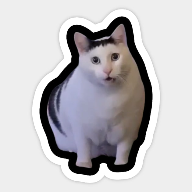 huh cat meme - Cat Meme - Sticker