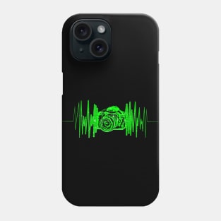 'Heartbeat Camera Photographer' Photography Camera Gift Phone Case