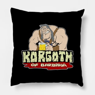 Korgoth (Black Print) Pillow