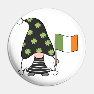 St Patrick Day Gnomes Pin