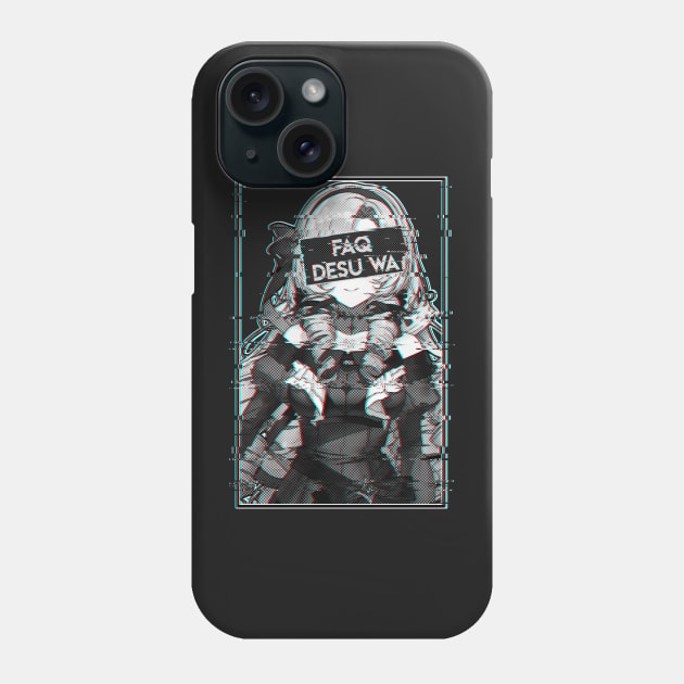 Hyakumantenbara Salome Nijisanji Glitch Phone Case by TonaPlancarte