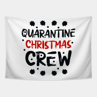 Quarantine Christmas Crew Tapestry