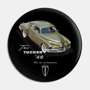 Tucker 48 Torpedo American Classic Car Vintage Pin