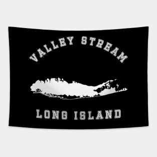 Valley Stream Long Island (Dark Colors) Tapestry